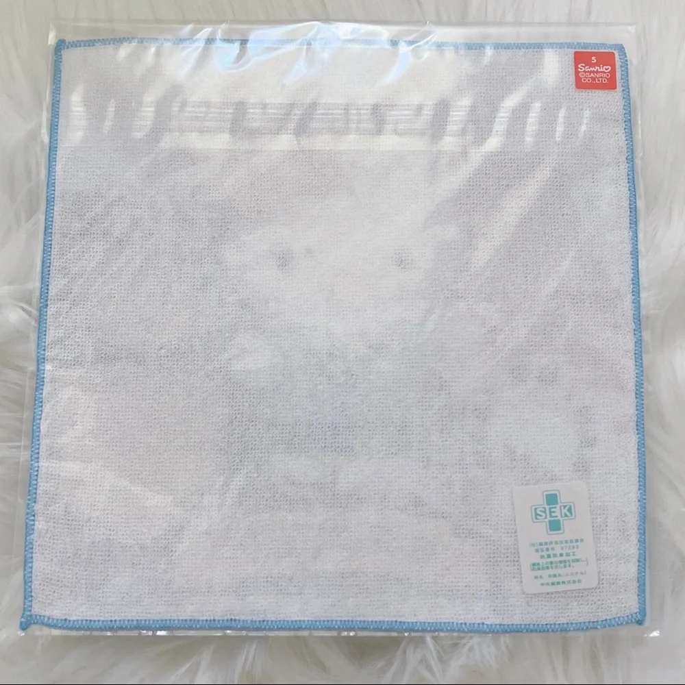 NEW Hello Hello Kitty Mini Hand Towel Sanrio Japan 2001 Gotochi Taiheiyo